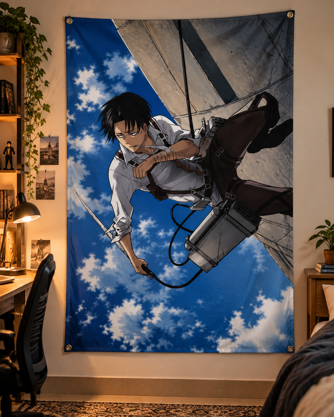 Hero in Style Wall Tapestry