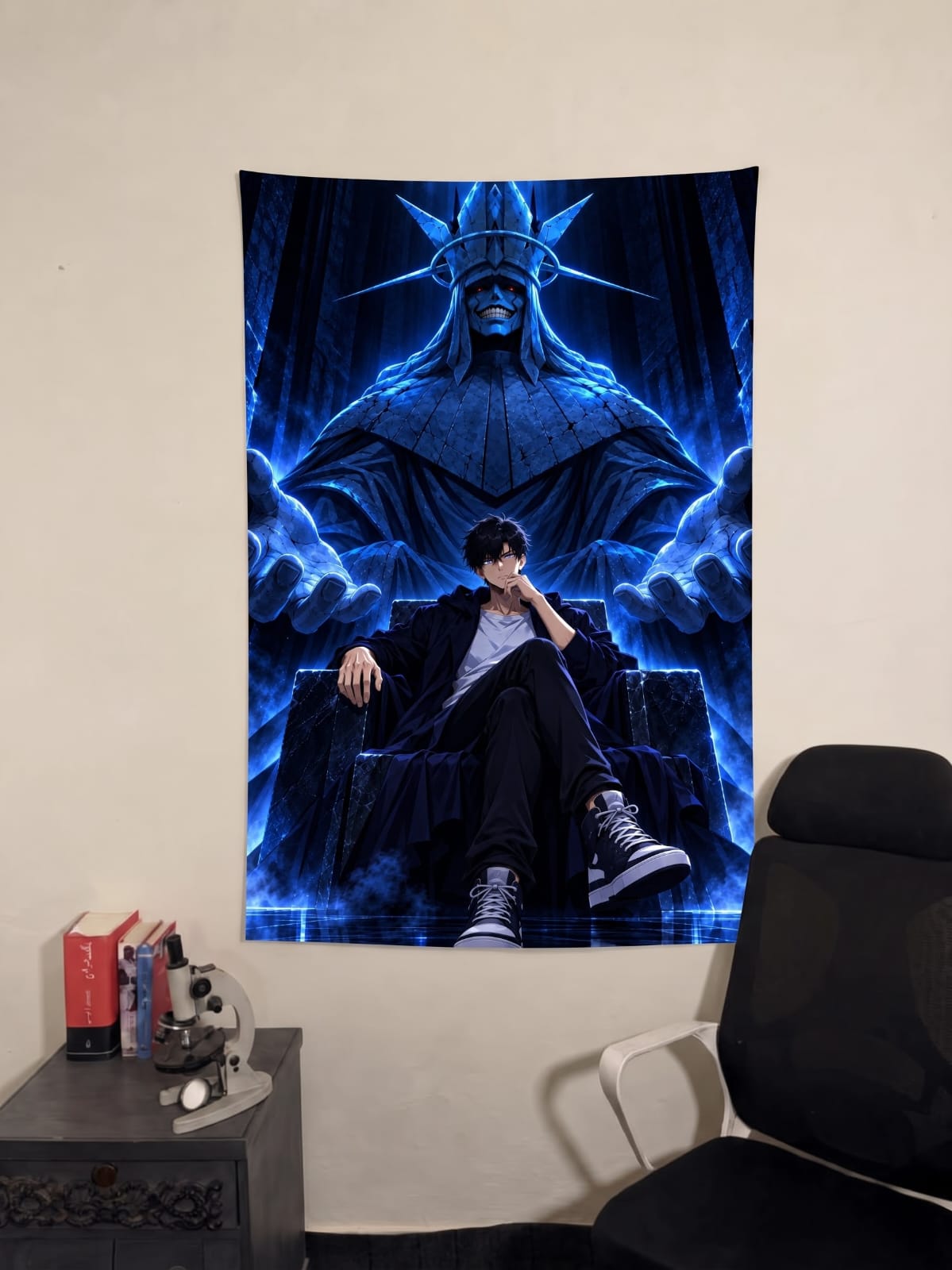 Sung Jinwoo Solo Leveling Wall Tapestry