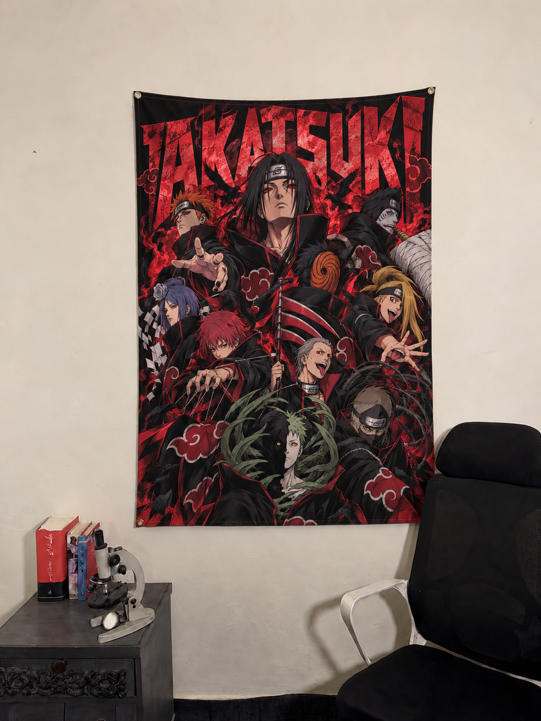 Akatsuki Naruto Wall Tapestry