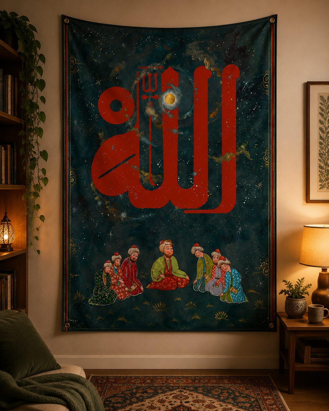 Zikr Islamic Wall Tapestry