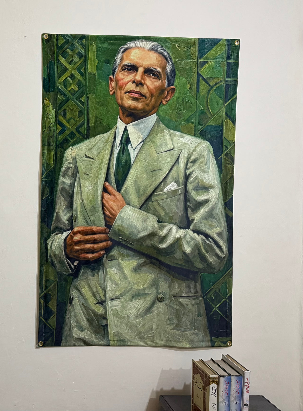 Quaid-e-Azam Muhammad Ali Jinnah Wall Tapestry