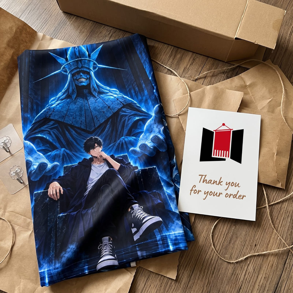 Sung Jinwoo Solo Leveling Wall Tapestry