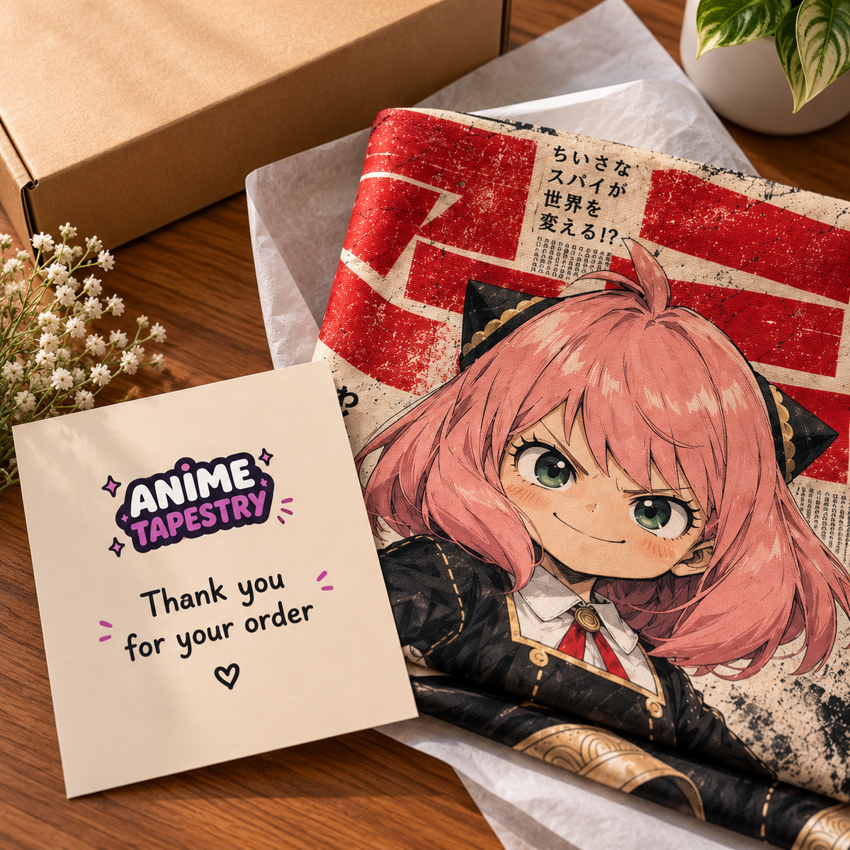 Anya in Style Wall Tapestry