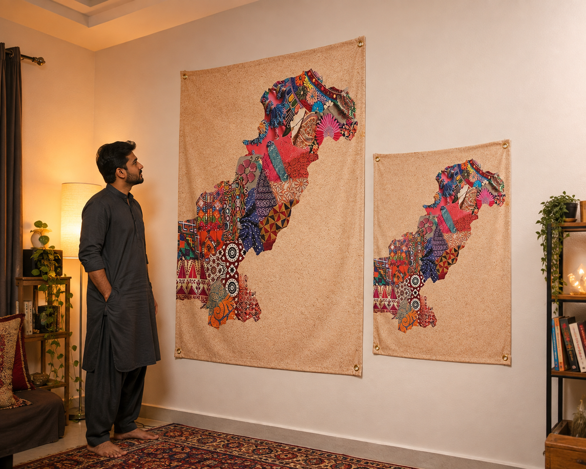 Pakistan Heritage Wall Tapestry