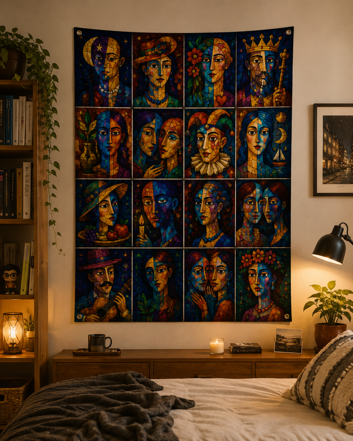 Premium Abstract Art Tapestry