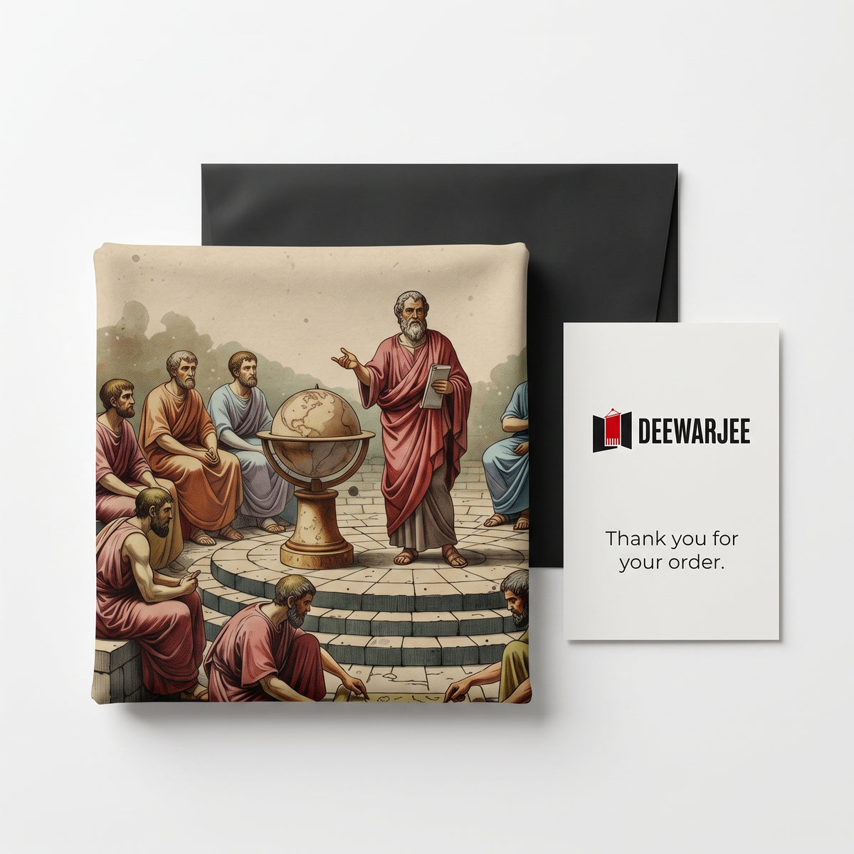 Socrates and Disciples Wall Tapestry