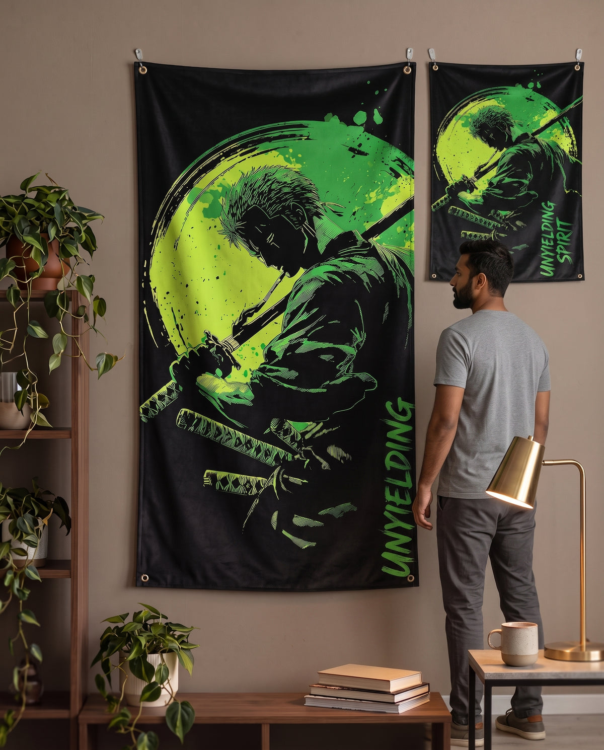Zoro Swordsman Wall Tapestry