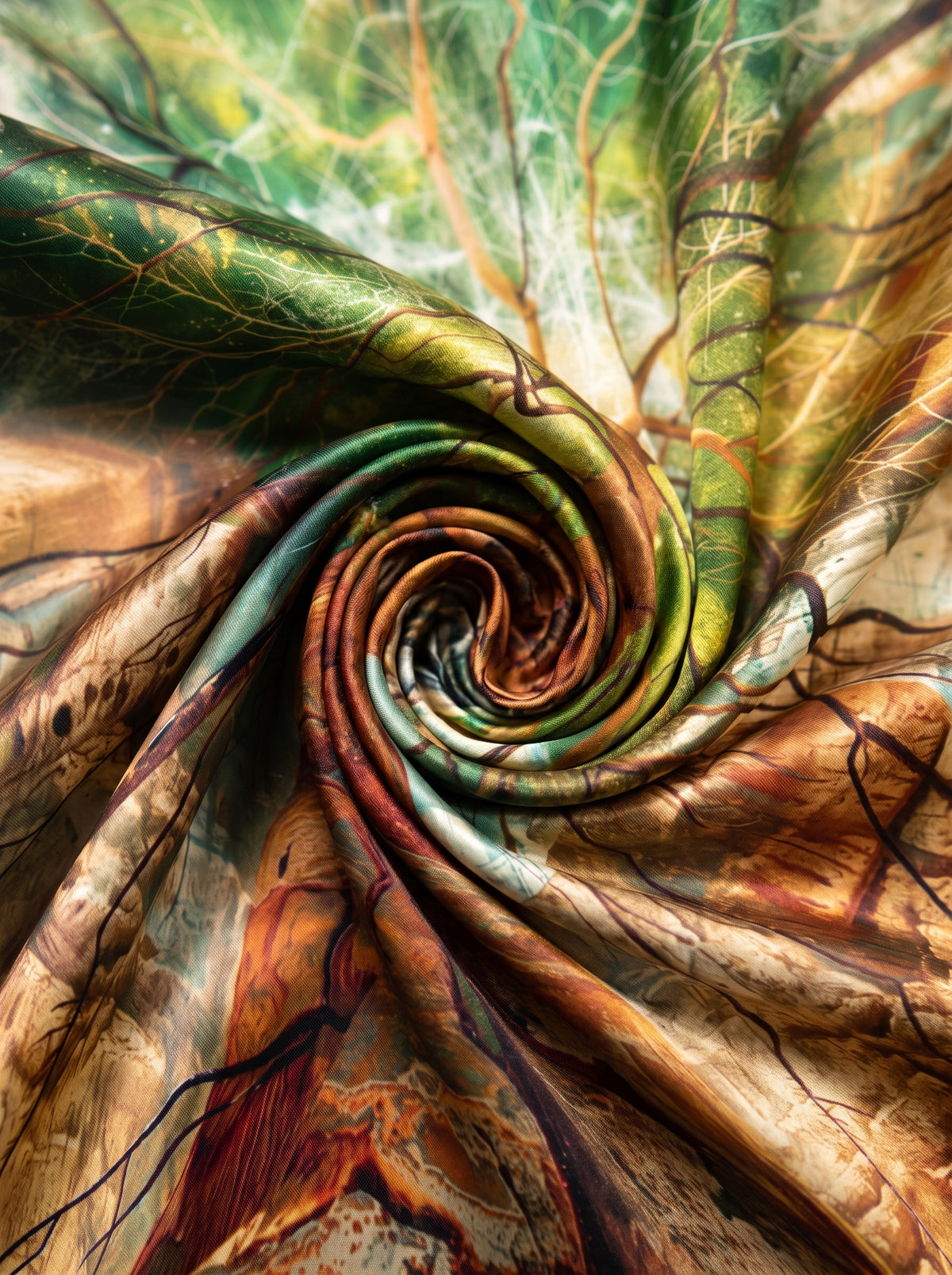 Sunlit Woods Wall Tapestry