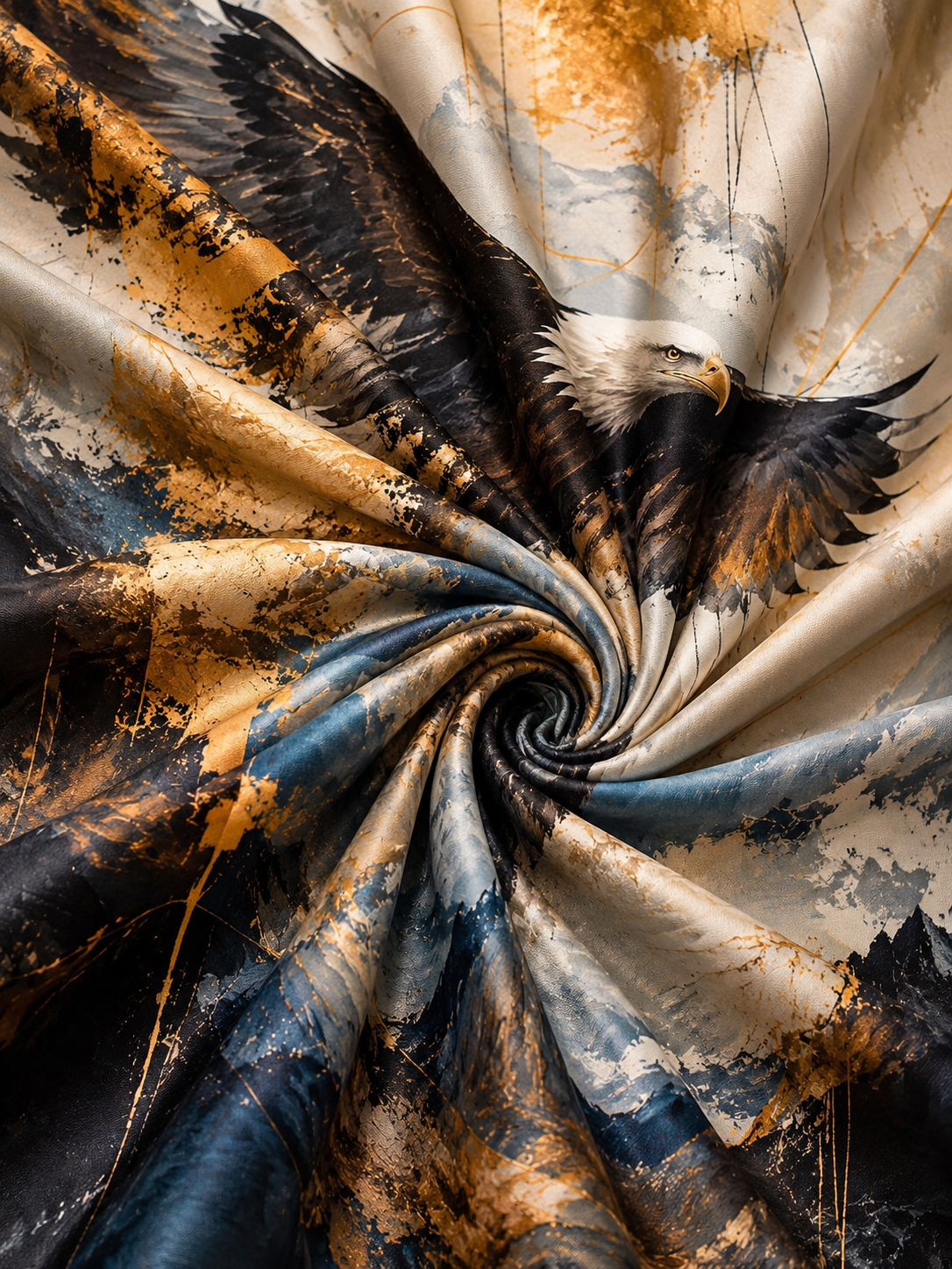 Attacking Eagle Wall Tapestry