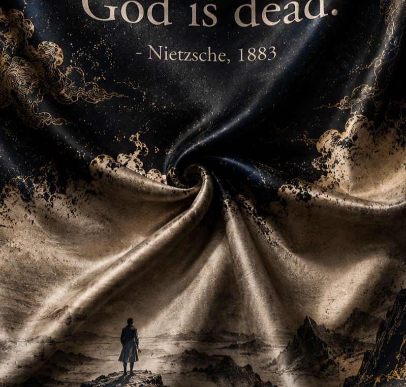 Friedrich Nietzsche Wall Tapestry